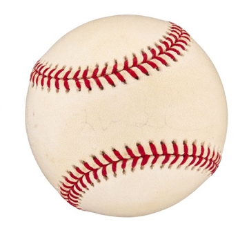 George W. Bush Signed Official American League Baseball